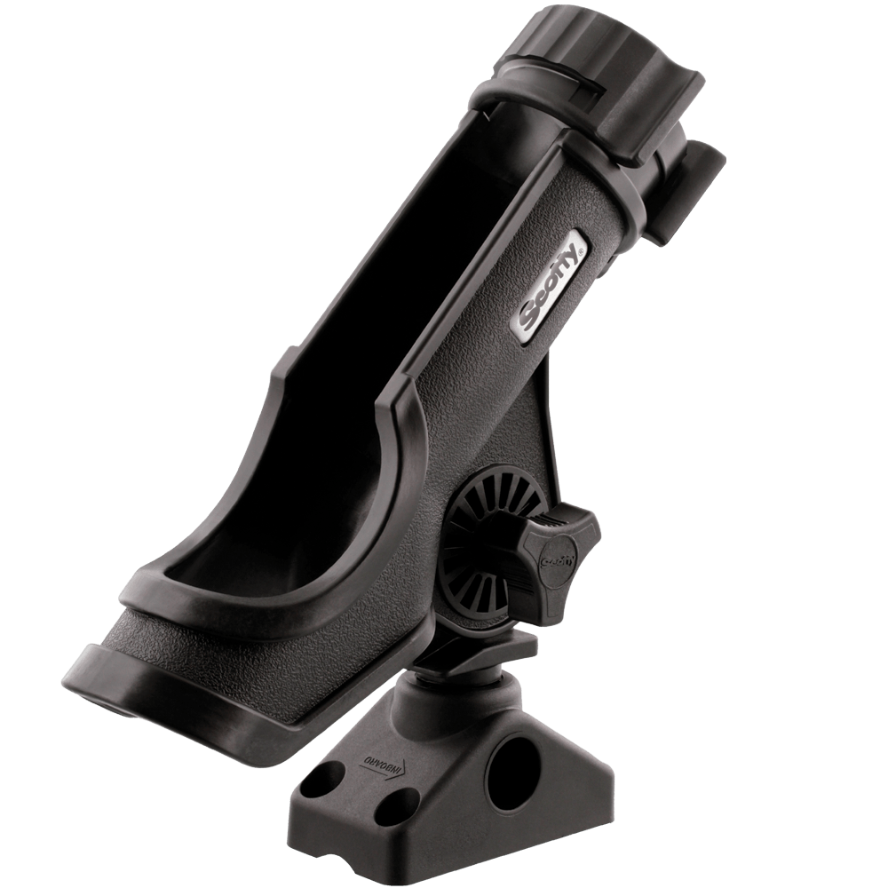 SCOTTY INC. POWERLOCK ROD HOLDER  BLACK [0230-BK]