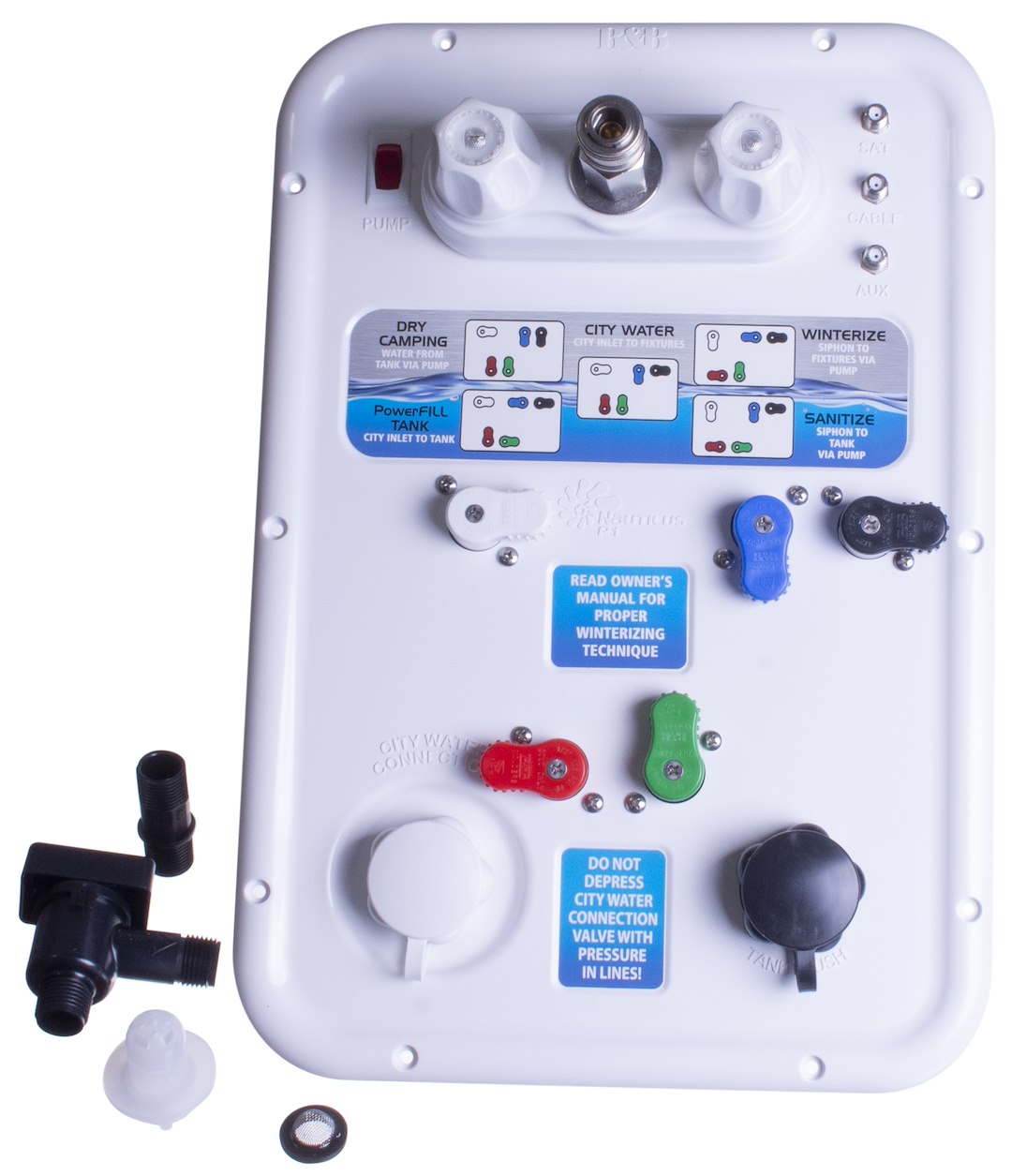 B&B MOLDERS NAUTILUS P1  H2O SYSTEM [94141]