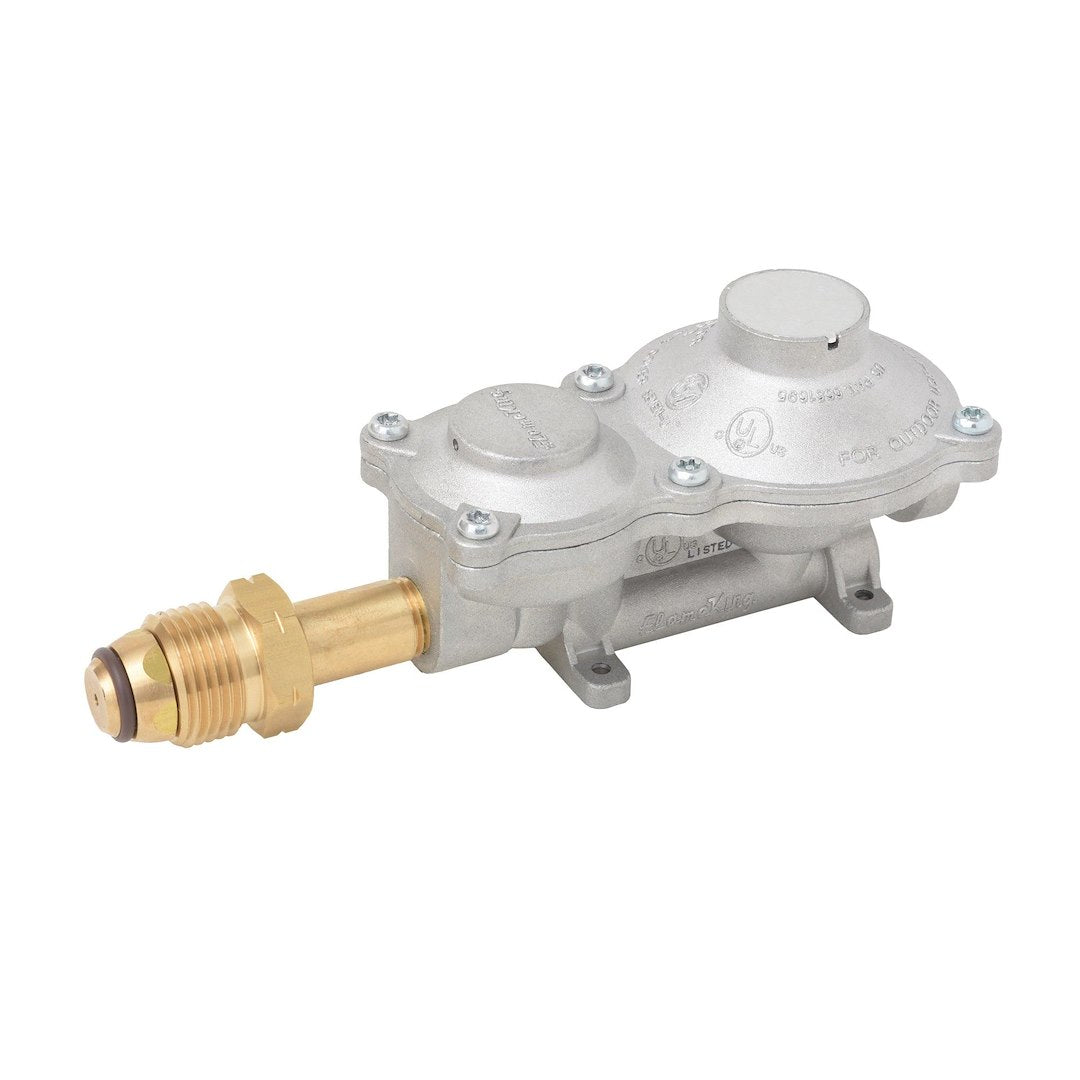 FLAME KING 2-STAGE REGULATOR WITH POL [G2R150B-POL]