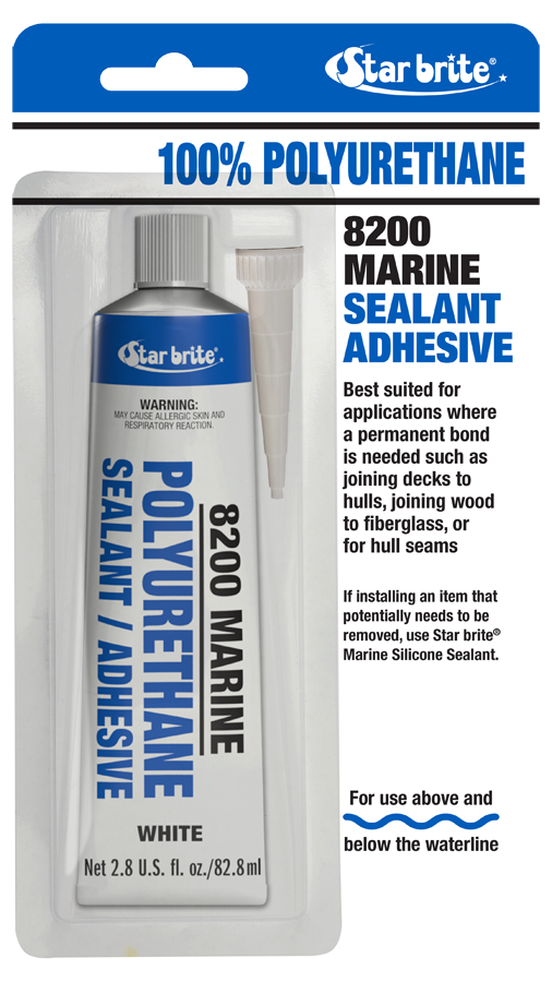 STAR BRITE POLYURETHANE WHITE 2.8 OZ. [083301]