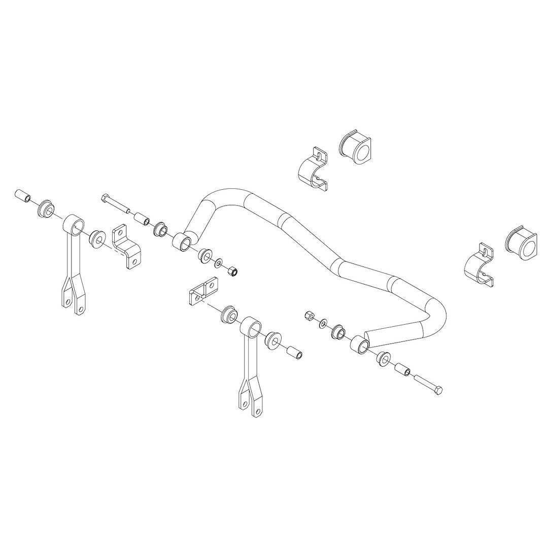 ROADMASTER FRONT SWAY BAR [1139-218]