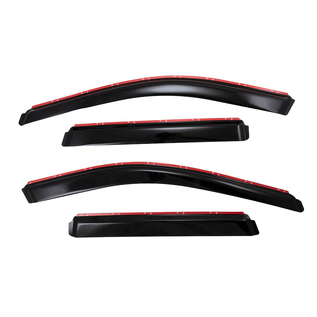 TRAILFX TFX INCHANNEL WNDW VENTS SMOKE 4PC [4252IC]