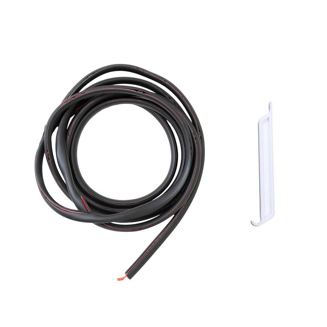 TRAILFX HRDWR KT FF 7FT BLK RBBR EDGE TRIM [TFTRIM]