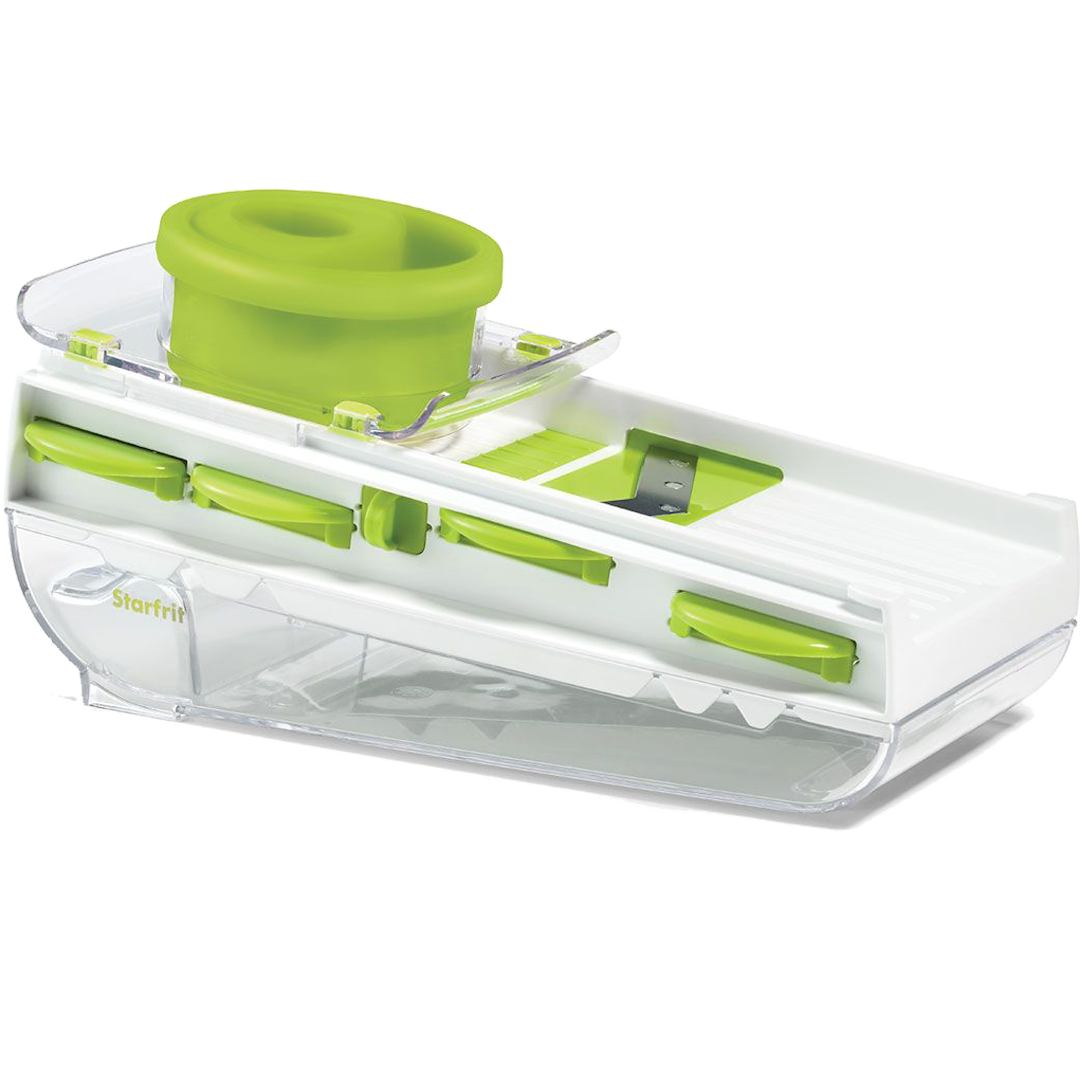 STARFRIT USA EASY MANDOLINE SLICER/CHOPPER W/4 [093087-012-0000]