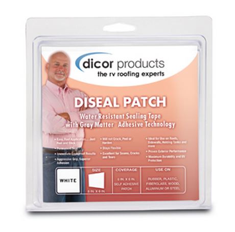 DICOR CORP 50' DISEAL TAPE-WHITE [522TPO-450-1C]
