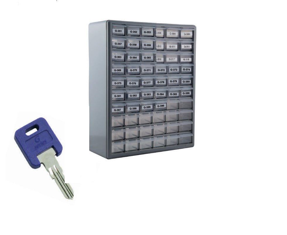 AP PRODUCTS G-SERIES KEY CABINET W/DRAWERS [013-690-1]