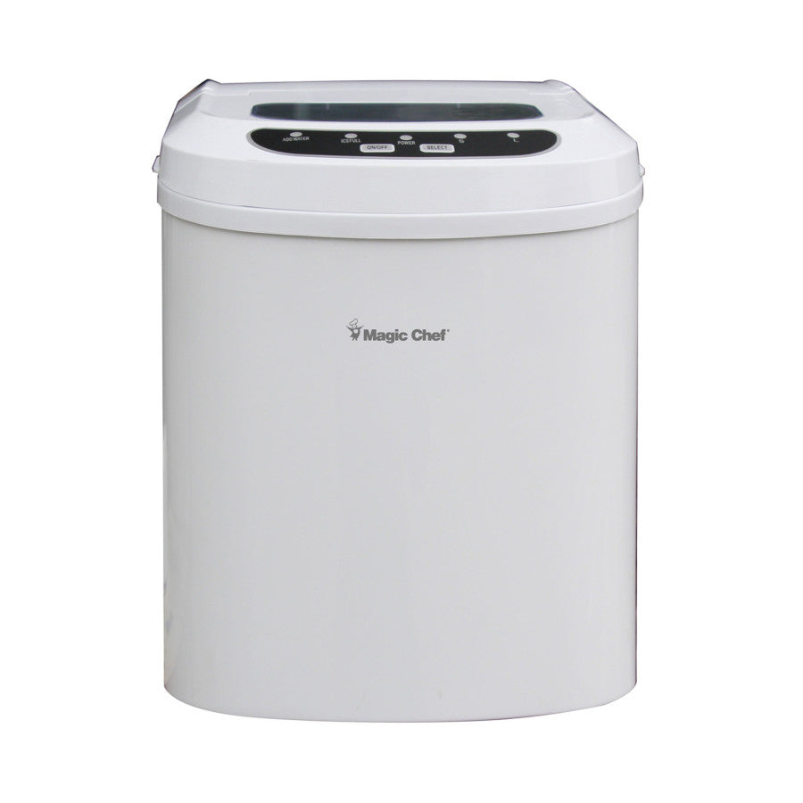 MAGIC CHEF ICE MAKER  27 LBS/DAY  PORTABLE  WH [MCIM22W]