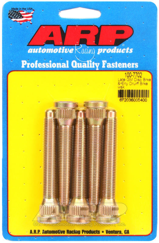 ARP WHL STUD 7/16'X20X2 5/PCK [100-7702]