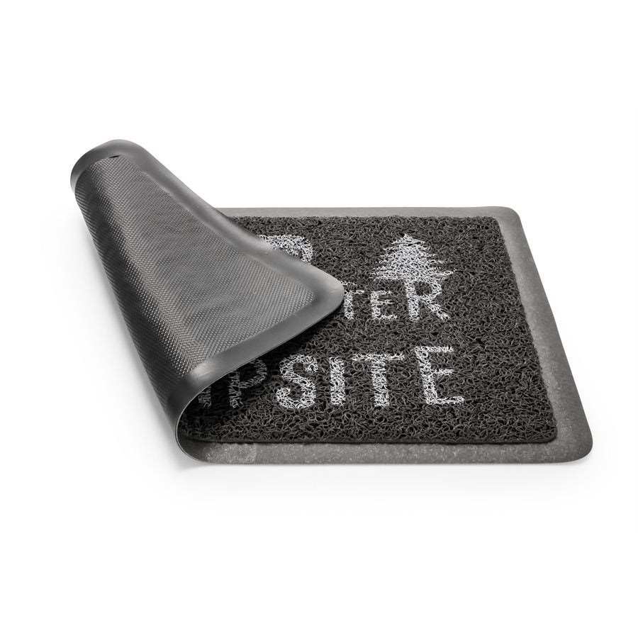 CAMCO LIBATC  SCRUB RUG  GREY/WHITE  SMAL [53200]