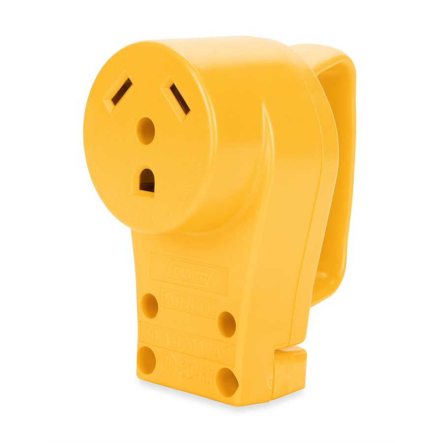 CAMCO 30AMPPWRGRIPFEMALERECEPT [55343]