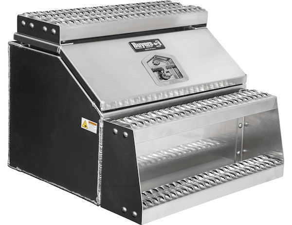 BUYERS PROD TOOLBOX 24HX28DX30W ALUM STEPBOX  W [1705283]