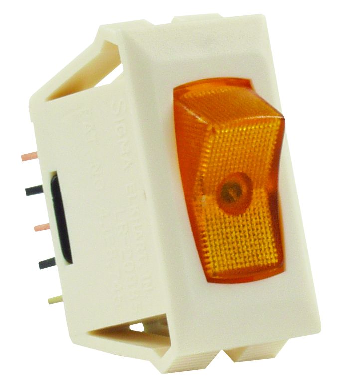 JR PRODUCTS ILL 12V ON/OFFSW AMB/IVRY [12575]