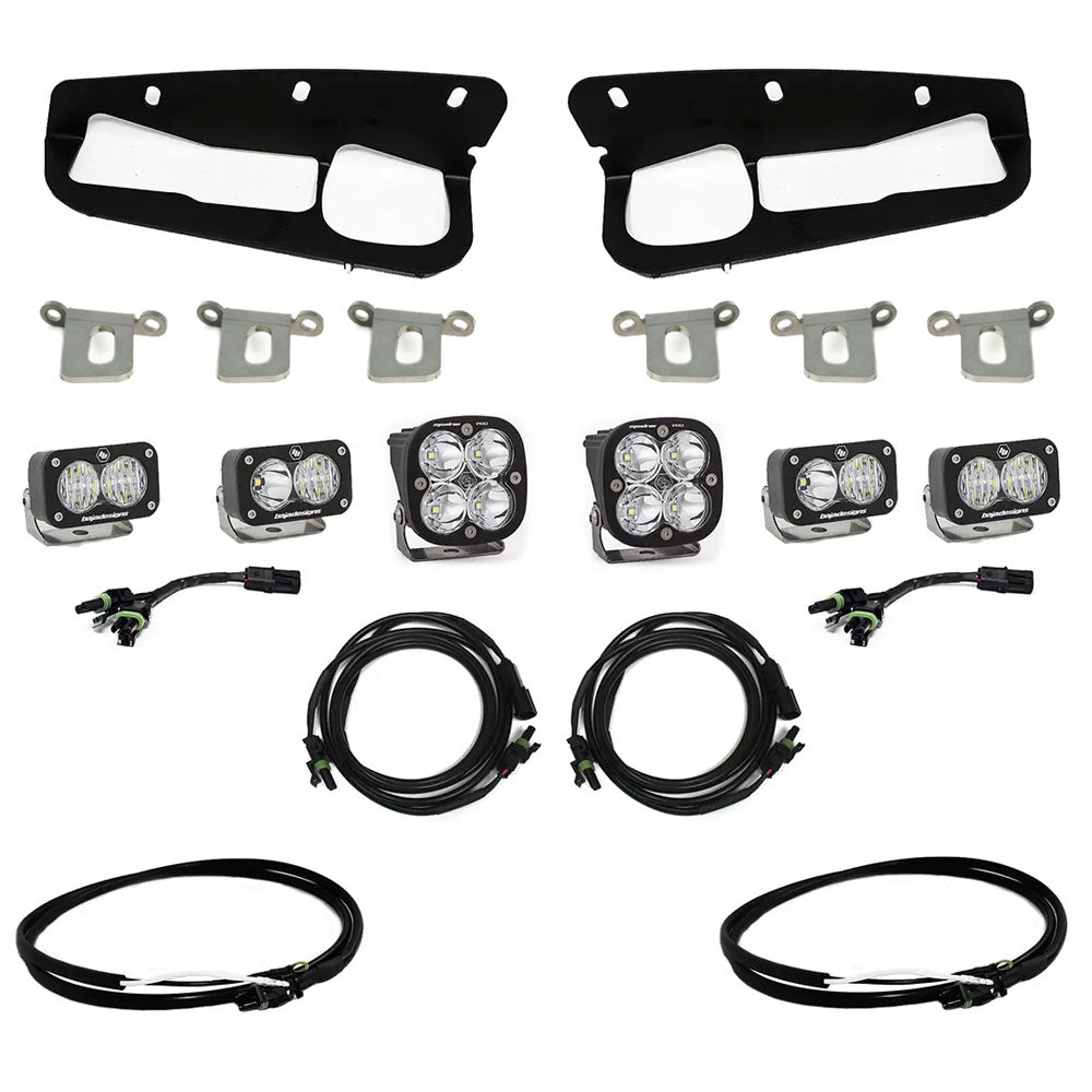 BAJA DESIGN WITH S2 SPORT/ DRIVING COMBO PAIR; [447763UP]