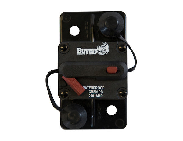 BUYERS PROD CIRCUIT BREAKER 200 AMP PUSH-TO-TRI [CB201PB]