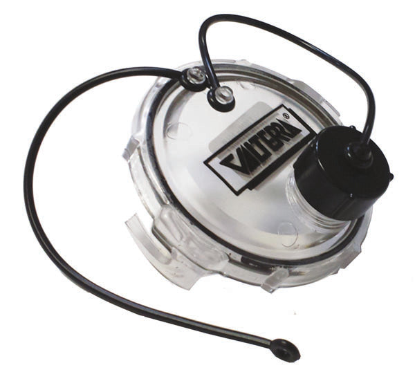 VALTERRA LLC WASTE VALVE CLEAR CAP  3' [T1020-1CLR]