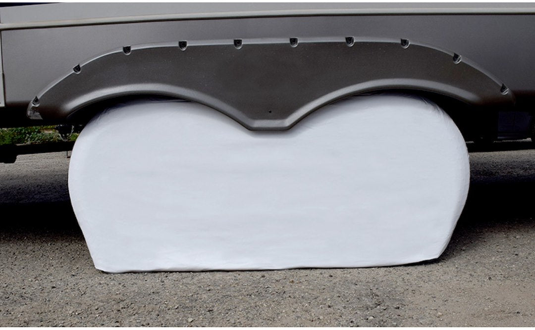 ADCO TRI AXLE TYRE GARD SM WHT [3983]