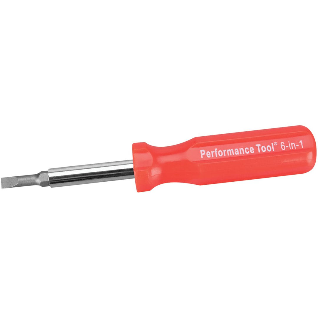 PERFORM TOOL SCREWDRIVER 6-IN-1 [W975]