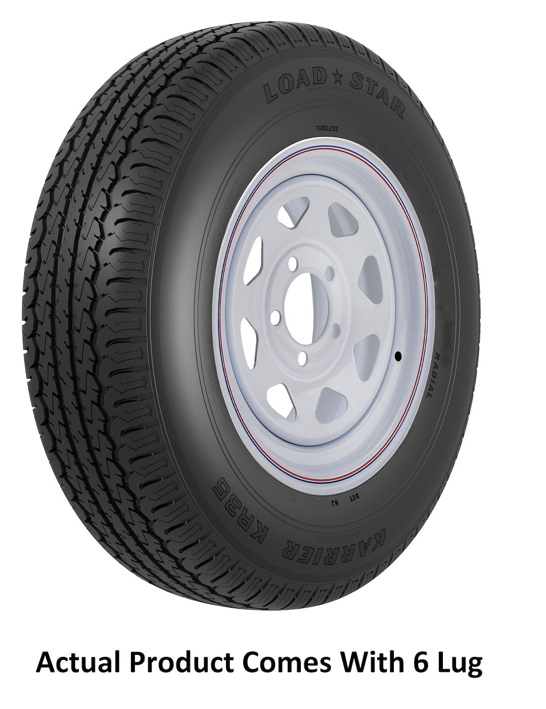 AMERICANA ST235/80R16 E/6H SPK WH STR KR35 [34811]