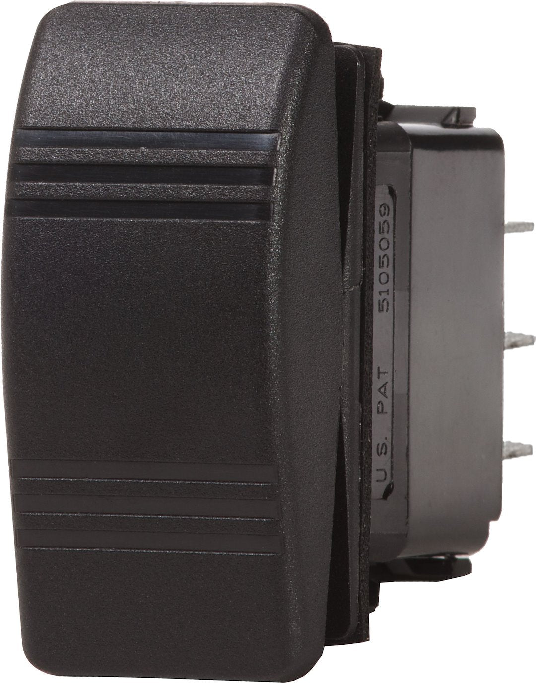 BLUE SEA SWITCH CONTURA SPDT (ON)OFF(ON) BLK [8285-BSS]