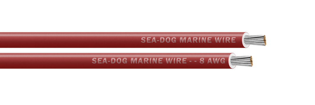 SEA DOG 8 AWG RED 25FT PRIMARY WIRE [8008020]