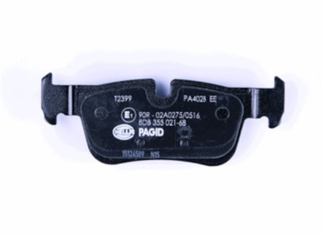 HELLA BRAKE PAD SET  DISC BRAKE [355021681]