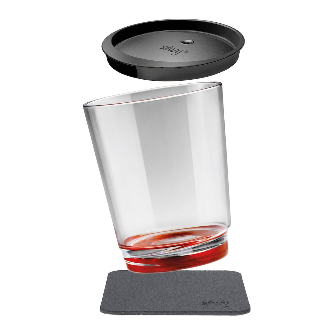 SILWY MAGNET MAG DRINKING CUP TRIPLE READY RED [S025-1502-1]