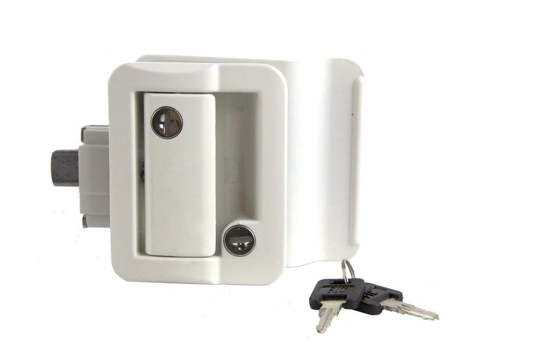 LIPPERT COMP ENTRY DOOR LATCH KIT  WHI [239632]