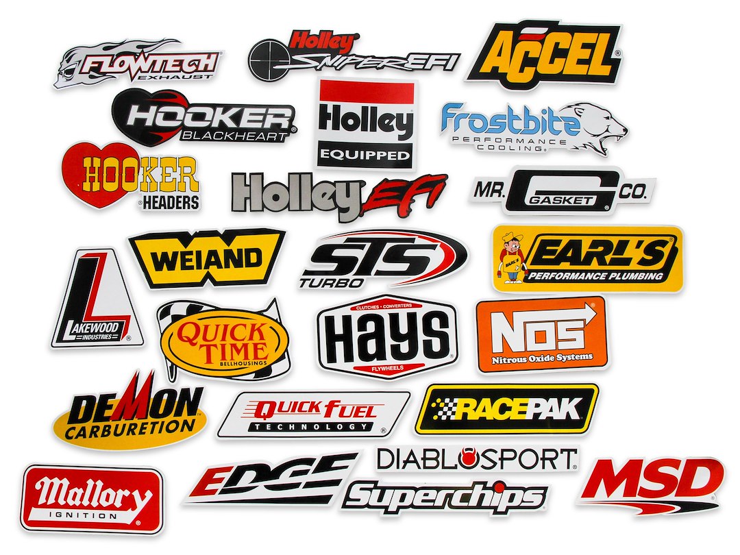 HOLLEY DECAL - HOLLEY GO FAST STICKER PACK [36-462]