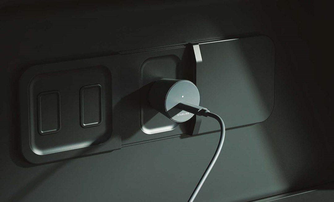 KVH INDUSTRY C/A STARLINK MINI CAR ADAPATER [19-1271-12]