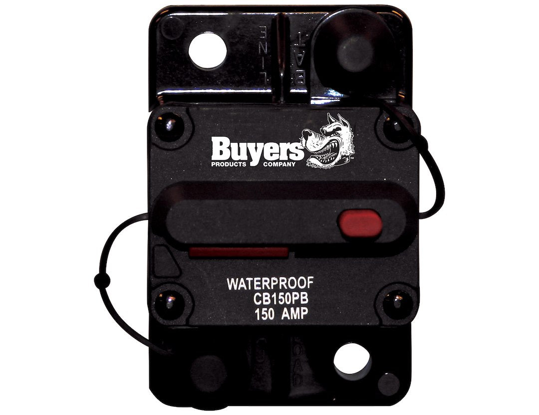 BUYERS PROD CIRCUIT BREAKER 150AMP PUSH-TO-TRIP [CB150PB]