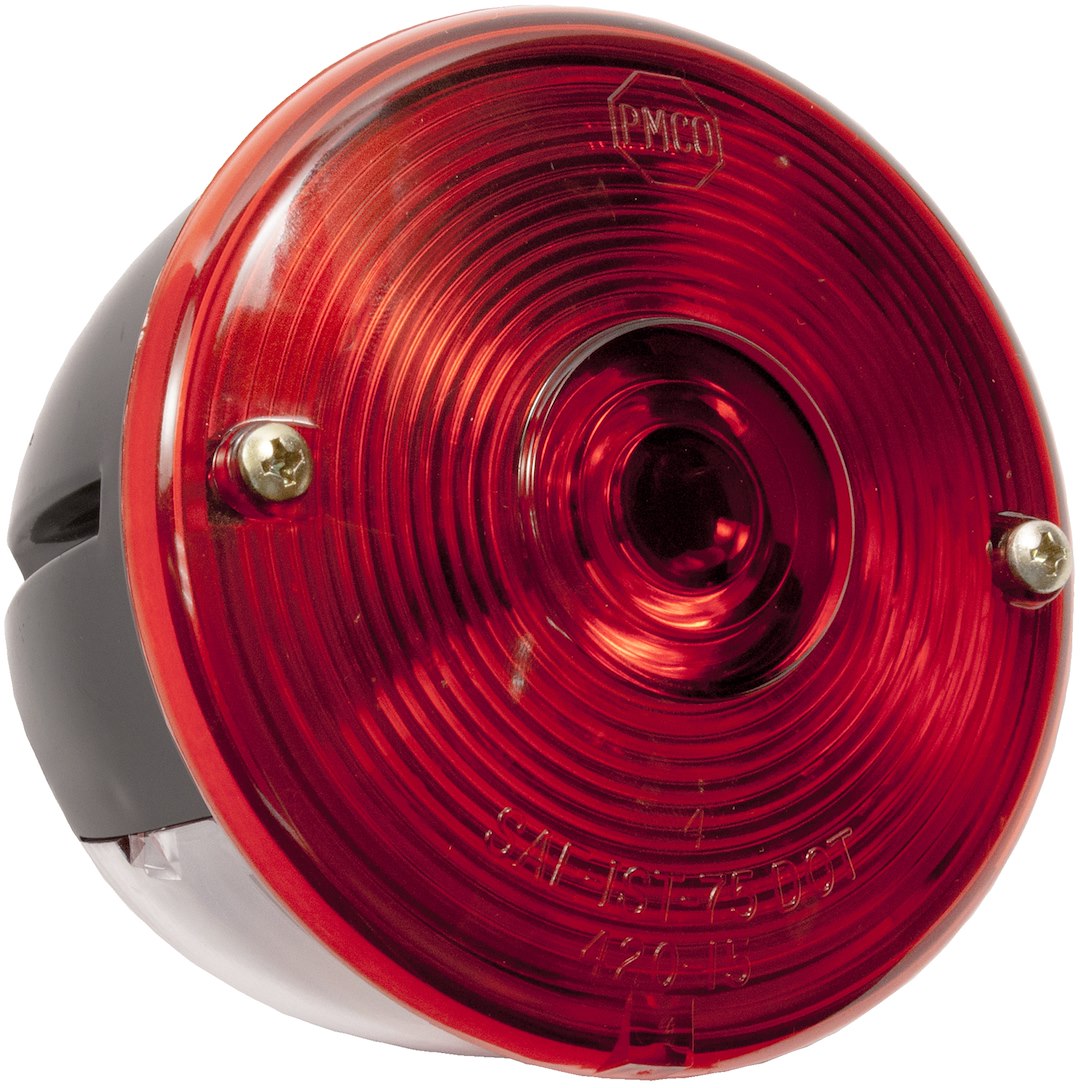 PETERSON MFG 3-3/4' ROUND TAIL LIGHT R [V428S]