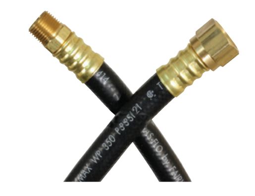 JR PRODUCTS 60' 3/8' OEM LP SUPPLY HOSE STD [07-31695]