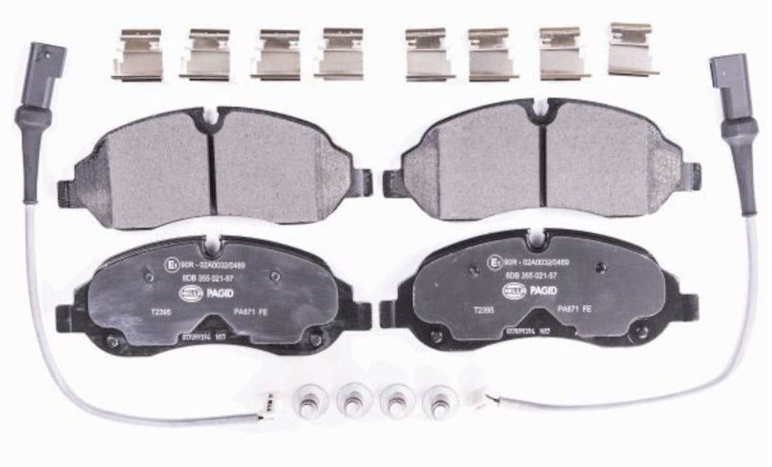 HELLA BRAKE PAD SET  DISC BRAKE [355021571]