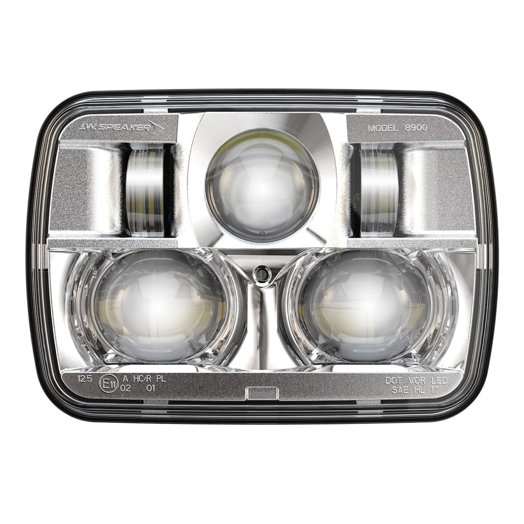 JW SPEAKER 8900-EV2 12/24V DOT/ECE NON-HTD CHR [0554471]