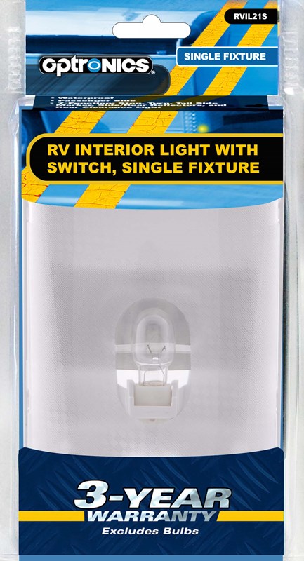 OPTRONICS INTERIOR LIGHT RV SINGLE [RVIL21S]
