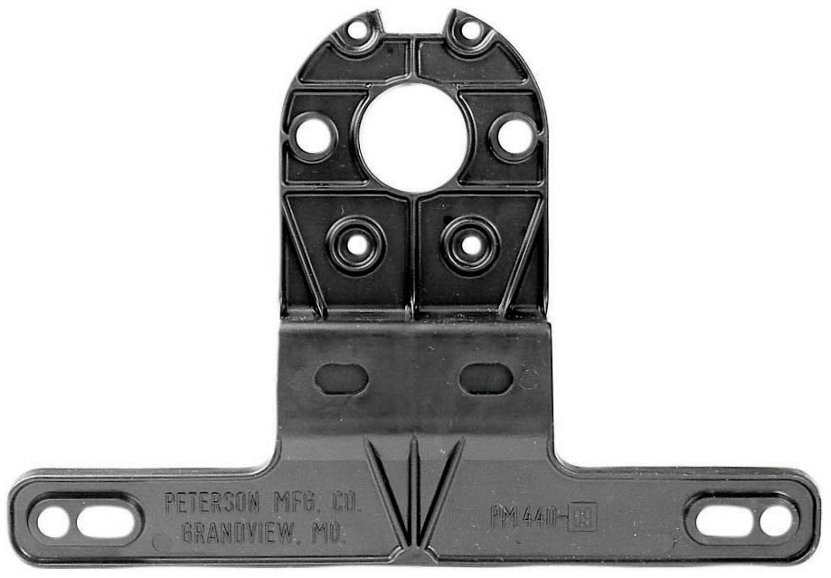 PETERSON MFG LICENSE BRACKET PLASTIC [V440-09]