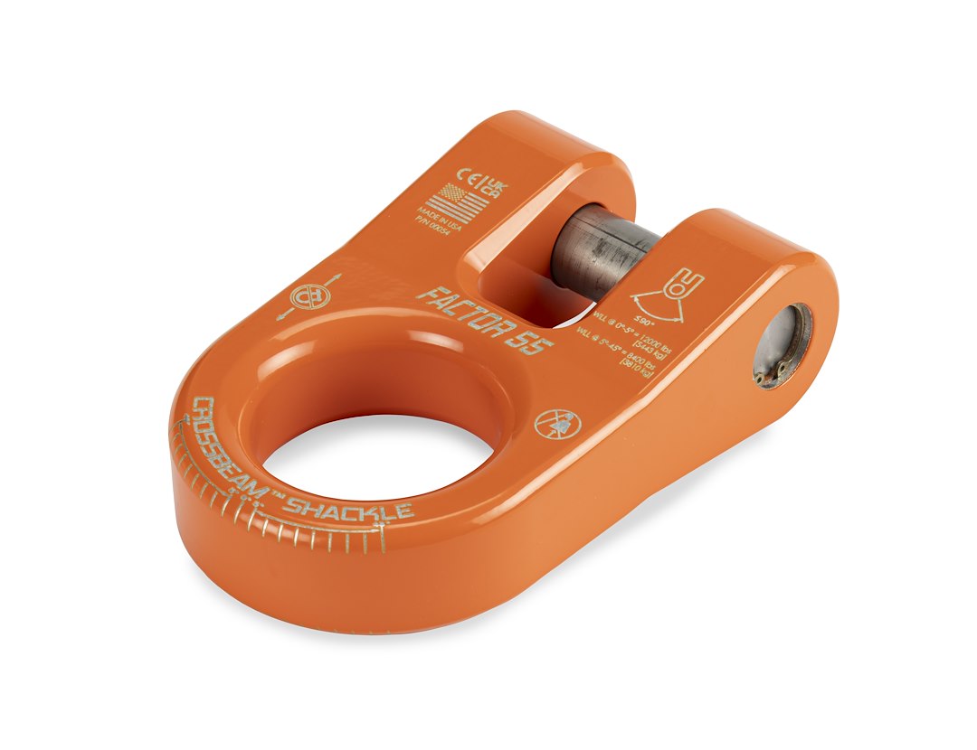 FACTOR 55 CROSSBEAM SHACKLE ORANGE [00054-07]