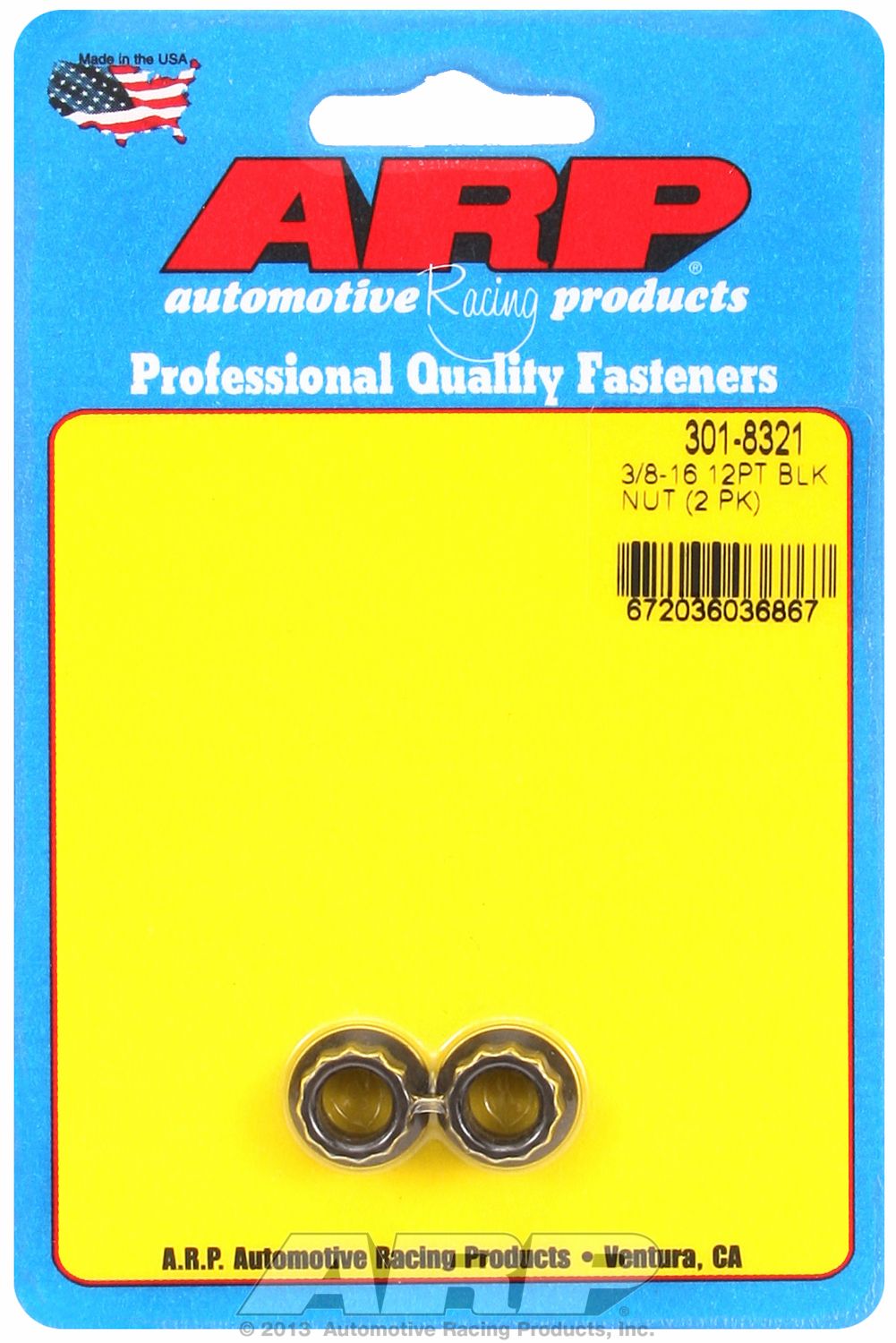 ARP 1PK 3/8' SS BOLTS [401-8301]