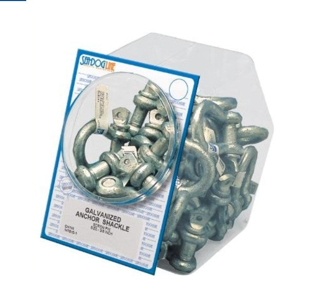 SEA DOG GALVANIZED ANCHOR SHACKLE 3/8' NON- [147810-5]