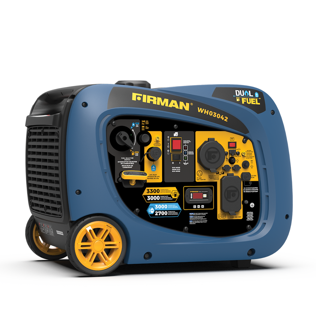 FIRMAN POWER DUAL FUEL INVERTER 3200/2900W ELECT [WH03042]