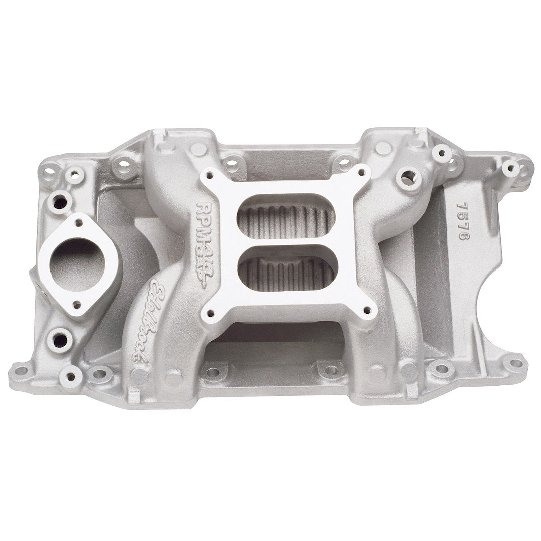 EDELBROCK PRMR AIR GAP CHR 340/360 [7576]