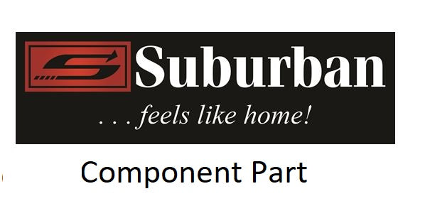 SUBURBAN MFG KNOB PIEZO NICKEL [140305]