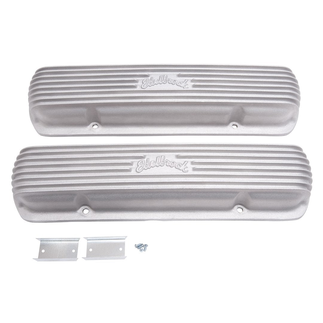 EDELBROCK V/C FINNED PONTIAC ASCAST [41309]