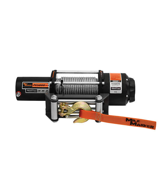 MILEMARKER PE5000 ES WATERPROOF WINCH; 5000 LB [77-50120W]