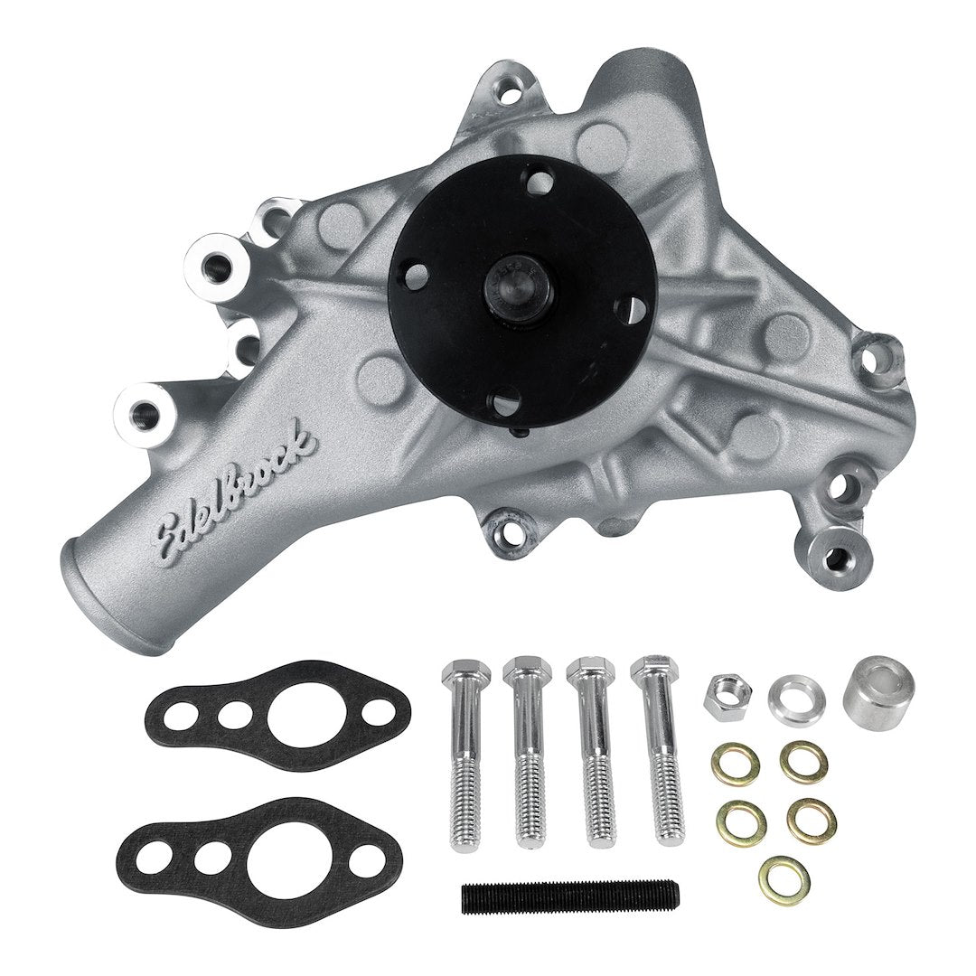 EDELBROCK WATER PUMP  SBC  1969-88   LONG  NA [88110]