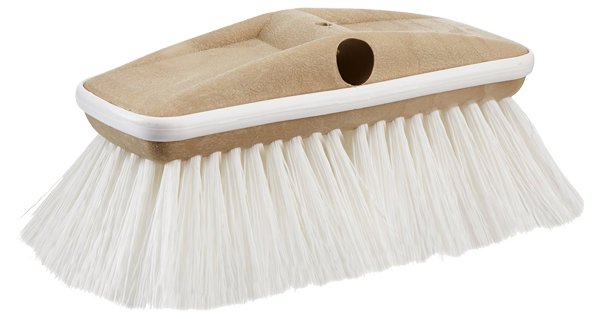 STAR BRITE COARSE DLX BRUSH WHITE 8' [040163]