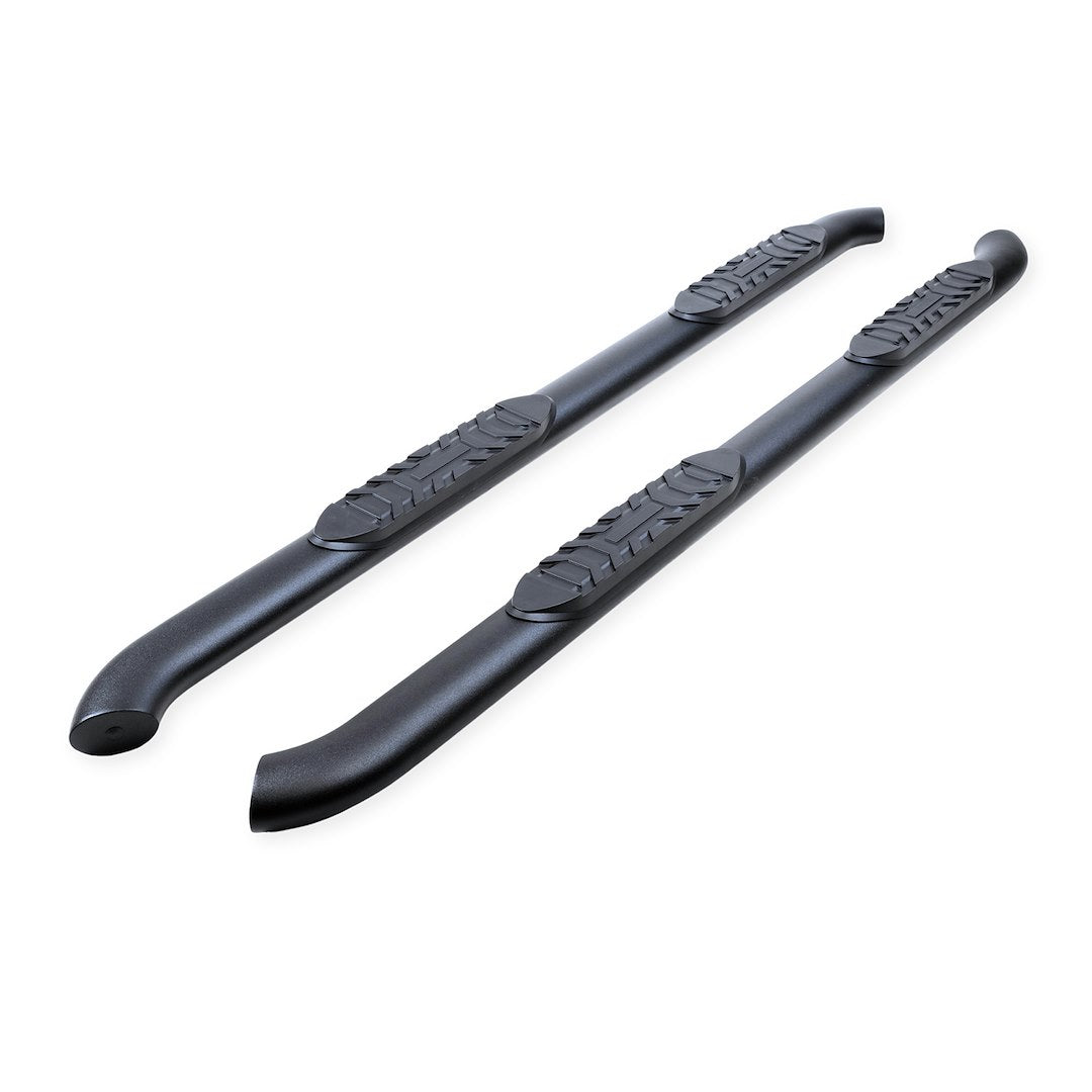 TRAILFX 4' OVAL BENT SIDE BAR BLK [A1008B]