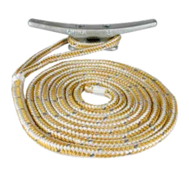 SEA DOG DOUBLE BRAIDED NYLON DOCK LINE 1/2' [302112010G/WT-1]
