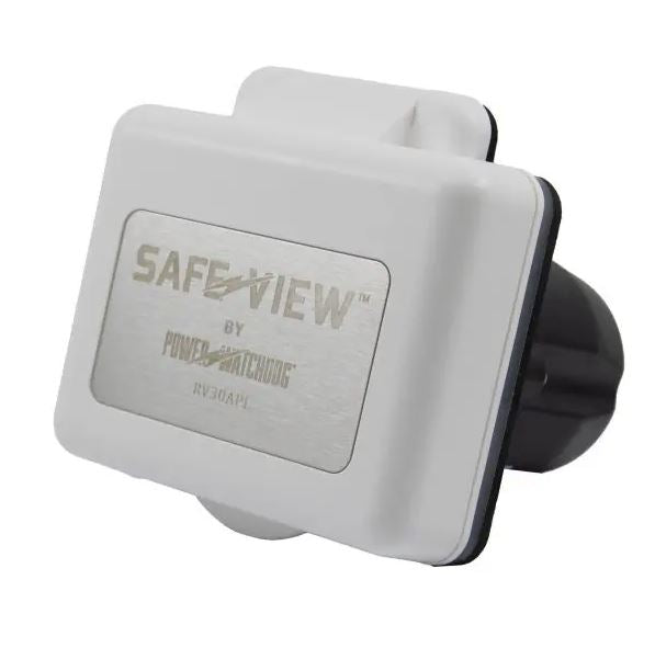 HUGHES AUTO 30A SMART RV POWER INLET - WHITE [SV30API-W]