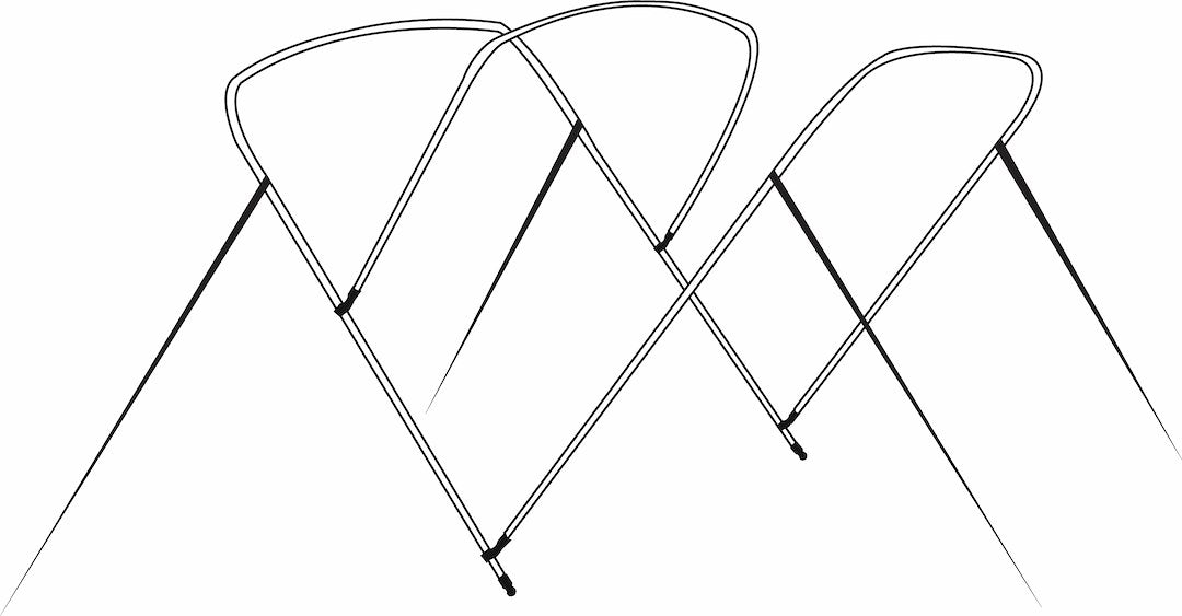CARVER 3 BOW TOP FRAME 5487U [55405]